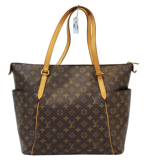 what is louis vuitton monogram bag made of